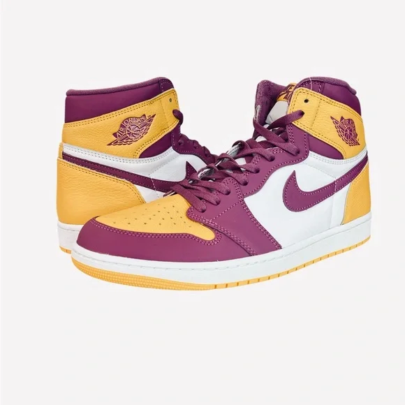 Nike Air Jordan 1 Retro High OG Sneakers Brotherhood 555088-706 Mens Size 12 - Picture 2 of 12